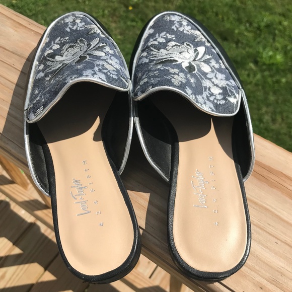 🔴Slip On Embroidered Elegant Leather Lord and Taylor Shoes - Picture 4 of 13